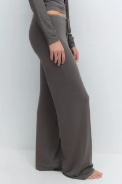 Gina Tricot Low waist loungewear trousers Grijsv