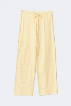 Best Gina Tricot Low waist loungewear trousers Geel