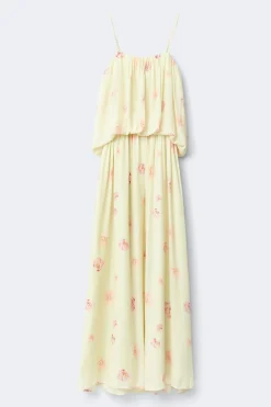 Sale Gina Tricot Maxi dress Geel