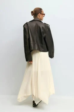 New Gina Tricot Maxi skirt Wit