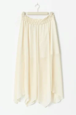 New Gina Tricot Maxi skirt Wit