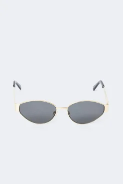 Best Gina Tricot Metal frame sunglasses Zwart