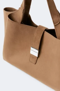 Discount Gina Tricot Midi detail bag Beige