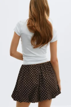 Best Gina Tricot Mini balloon shorts Bruin