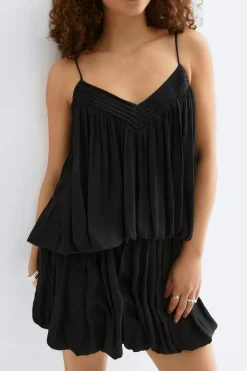 Outlet Gina Tricot Mini dress Zwart