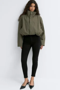 Best Gina Tricot molly high waist jeans Zwart