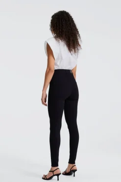 Sale Gina Tricot molly petite high w jeans Zwart