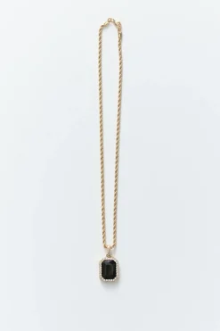 Sale Gina Tricot Necklace Zwart