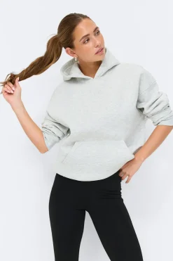 Best Gina Tricot Oversized print hoodie Grijsv