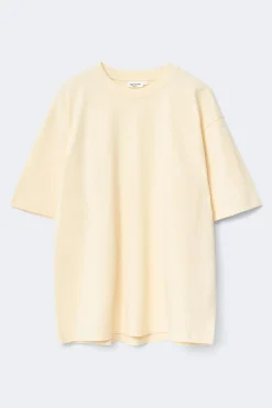 Outlet Gina Tricot Oversized tee Geel