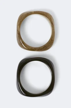Hot Gina Tricot 2-pack bangle Groen