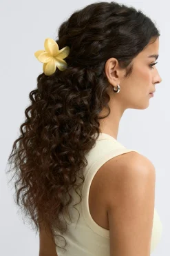 Online Gina Tricot 2-pack flower hair clips Beige