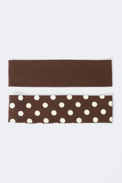 Online Gina Tricot 2-pack headband Wit