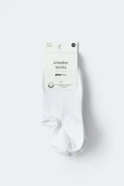 New Gina Tricot 3-pack sneaker socks Wit