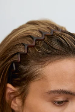 Discount Gina Tricot 3-pack zig zag headband Beige