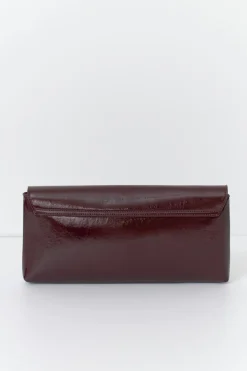 Best Gina Tricot Patent studded clutch Rood