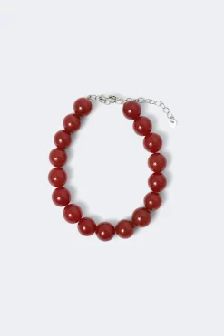 New Gina Tricot Pearl bracelet Rood