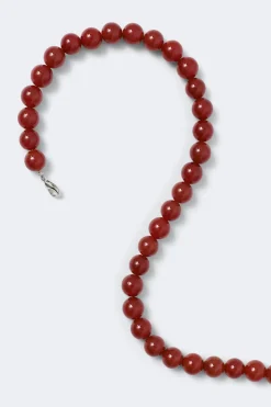 Sale Gina Tricot Pearl necklace Rood