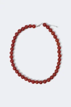 Sale Gina Tricot Pearl necklace Rood