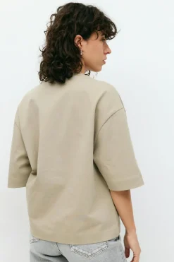 New Gina Tricot Perfect boxy tee Groen