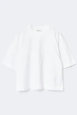 Gina Tricot Perfect boxy tee Wit