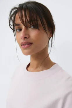 Online Gina Tricot Perfect boxy tee Paars