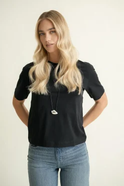 Best Gina Tricot Perfect tee Zwart
