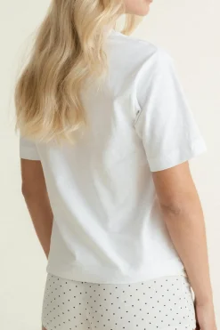 Discount Gina Tricot Perfect tee Wit
