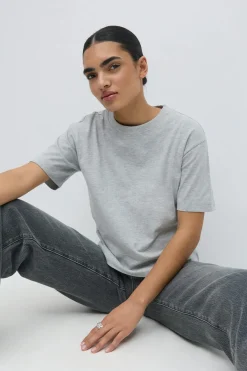 Gina Tricot Perfect tee Grijsv