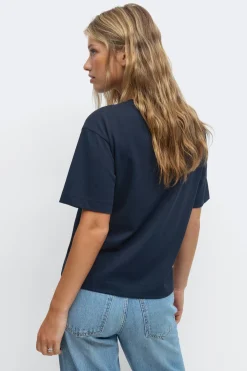 Discount Gina Tricot Perfect tee Blauw