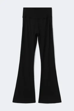 Best Gina Tricot Petite flare yoga tights Zwart