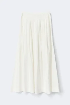 Sale Gina Tricot Pleated skirt Wit