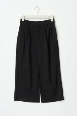 Online Gina Tricot Pleated skirt Zwart