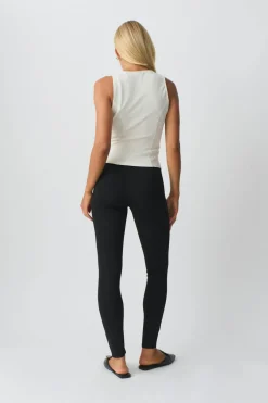 Hot Gina Tricot Punto di roma leggings Zwart