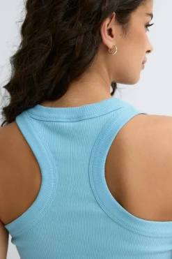 Best Gina Tricot Racerback tank Blauw