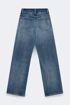 Online Gina Tricot Rebel high wide jeans Blauw