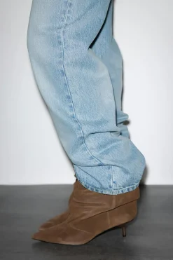Discount Gina Tricot Rebel high wide jeans Blauw
