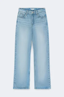Discount Gina Tricot Rebel high wide jeans Blauw