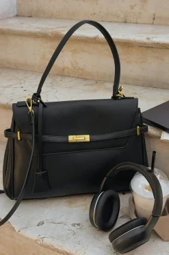 Outlet Gina Tricot Relaxed bag Zwart