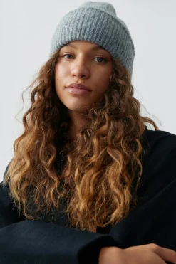 Clearance Gina Tricot Rib beanie Grijsv
