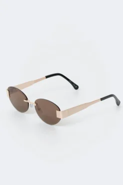 New Gina Tricot Rimless sunglasses Goud