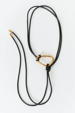 Hot Gina Tricot Rope detail belt Zwart