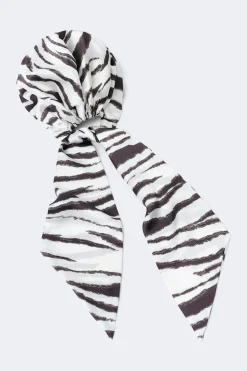 Hot Gina Tricot Satin head scarf Wit
