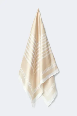 Gina Tricot Satin scarf Wit