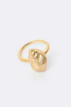 Outlet Gina Tricot Schell ring Goud