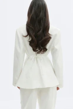 Hot Gina Tricot Shaped blazer Wit
