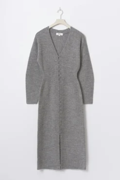 Hot Gina Tricot Shaped knitted dress Grijsv