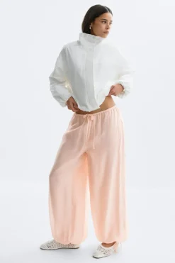 Outlet Gina Tricot Sheer balloon trousers Roze