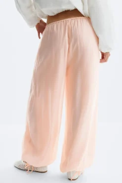 Outlet Gina Tricot Sheer balloon trousers Roze