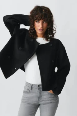 New Gina Tricot Short jacket Zwart